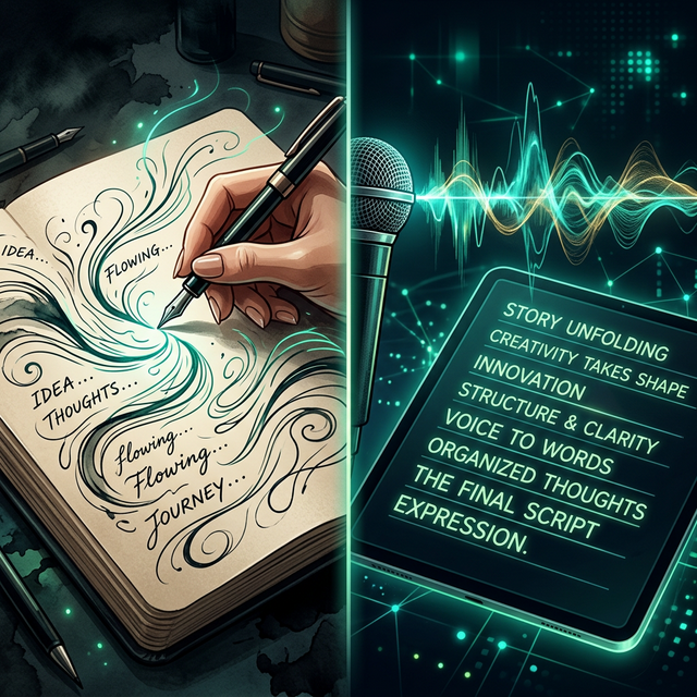 Cover for Journaling por voz vs. escritura: ¿Cuál es más efectivo?